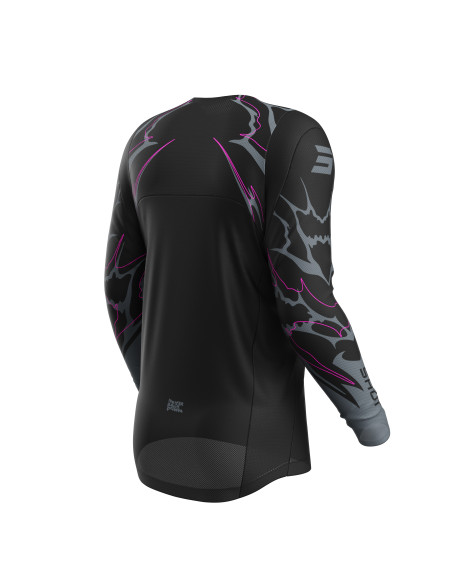 Maillot cross enfant Shot 2027 Contact Rac - Noir