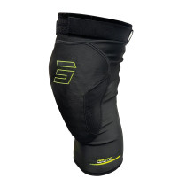 Genouillères enfant Shot 2027 Airlight 2.0 - Noir Jaune Fluo