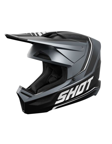 Casque cross Shot 2027 Furious Stadium - Noir Mat