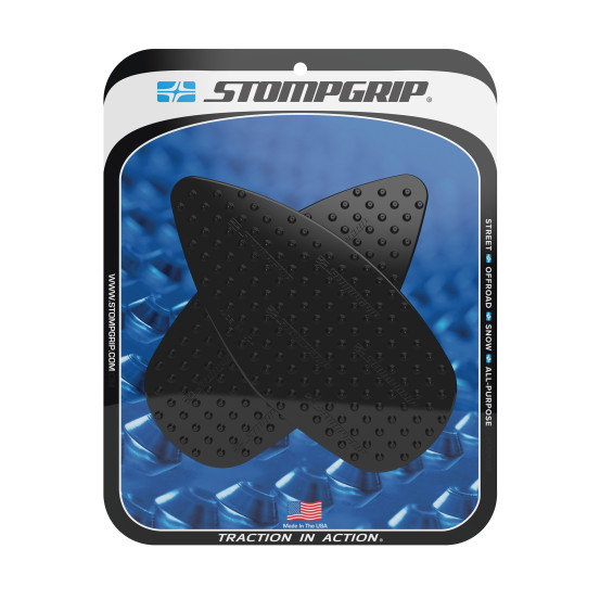 Grip adhésif de réservoir noir STOMPGRIP - APRILIA RS 660 FACTORY 2020-26 / TUONO 660 / TUONO 660 FACTORY 2021-26
