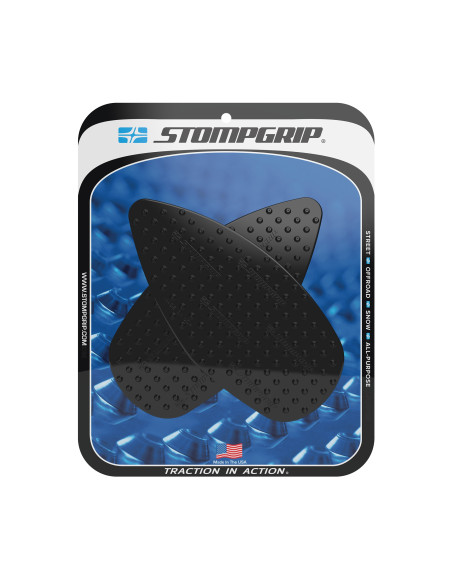 Grip adhésif de réservoir noir STOMPGRIP - APRILIA RS 660 FACTORY 2020-26 / TUONO 660 / TUONO 660 FACTORY 2021-26