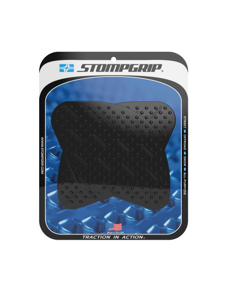 Grip adhésif de réservoir noir STOMPGRIP - BMW R 1200 GS 2003-12 / R 1200 GS ADVENTURE 2006-13 / SUZUKI SV1000 2003-07