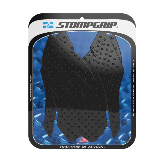 Grip adhésif de réservoir noir STOMPGRIP - BMW HP4 RACE 2018-19 / S 1000 R 2014-20 / S 1000 RR 2015-19