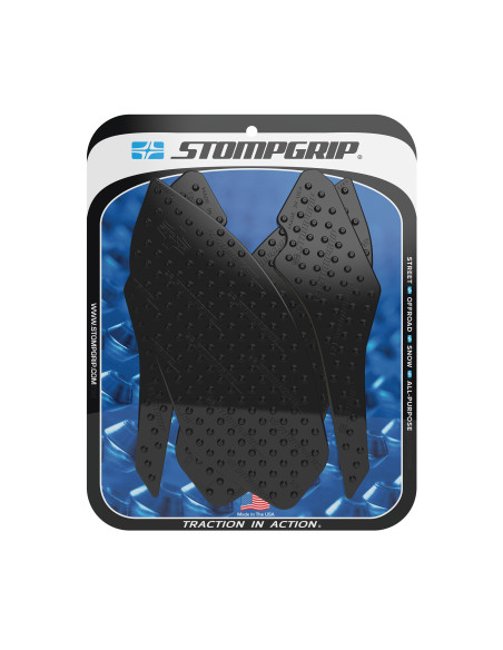 Grip adhésif de réservoir noir STOMPGRIP - BMW HP4 RACE 2018-19 / S 1000 R 2014-20 / S 1000 RR 2015-19