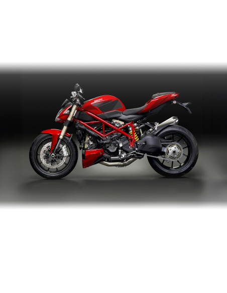 Grip adhésif de réservoir noir STOMPGRIP - DUCATI 848 2008-13 / 1098 2007-08 / 1198 2009-11 / STREETFIGHTER 2009-13