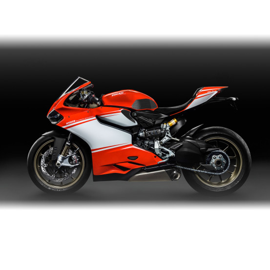 Grip adhésif de réservoir noir STOMPGRIP - DUCATI 1199 PANIGALE 2012-14 / 1299 PANIGALE 2015-17 / 899 PANIGALE 2014-15