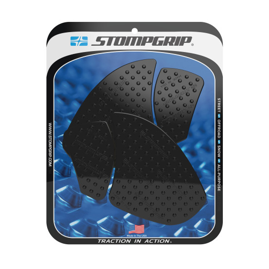 Grip adhésif de réservoir noir STOMPGRIP - DUCATI PANIGALE V4 2018-21 / PANIGALE V4 R 2019-21 / PANIGALE V4 S 2018-21
