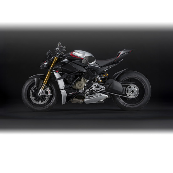 Grip adhésif de réservoir noir STOMPGRIP - DUCATI PANIGALE V4 2018-21 / PANIGALE V4 R 2019-21 / PANIGALE V4 S 2018-21