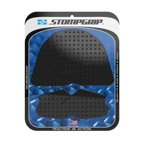 Grip adhésif de réservoir noir STOMPGRIP - DUCATI PANIGALE V4 / PANIGALE V4R 2022-24 / STREETFIGHTER V4 2023-24