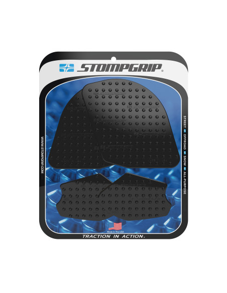Grip adhésif de réservoir noir STOMPGRIP - DUCATI PANIGALE V4 / PANIGALE V4R 2022-24 / STREETFIGHTER V4 2023-24