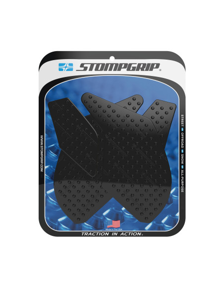 Grip adhésif de réservoir noir STOMPGRIP - KAWASAKI NINJA 250 2013-16 / NINJA 300 2013-17