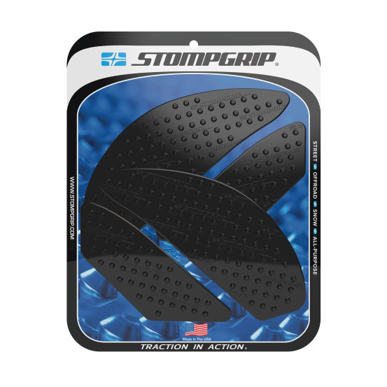 Grip adhésif de réservoir noir STOMPGRIP - KAWASAKI NINJA 650R 2009-11