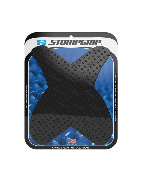 Grip adhésif de réservoir noir STOMPGRIP - KAWASAKI NINJA ZX-10R 2004-07