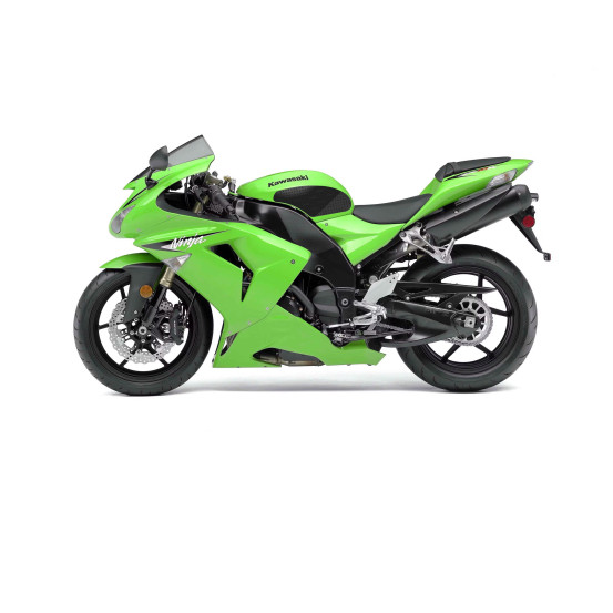 Grip adhésif de réservoir noir STOMPGRIP - KAWASAKI NINJA ZX-10R 2004-07
