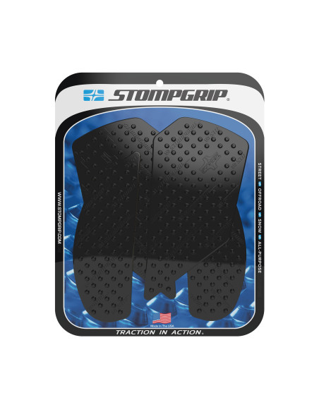 Grip adhésif de réservoir noir STOMPGRIP - KAWASAKI NINJA ZX-10R 2011-16 / NINJA ZX-10RR 2017-26