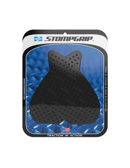 Grip adhésif de réservoir noir STOMPGRIP - KAWASAKI NINJA ZX-6R 636 / NINJA ZX-6RR 600 2005-06