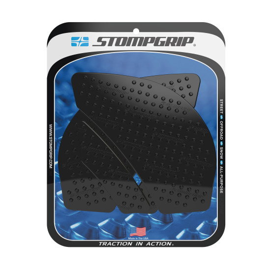 Grip adhésif de réservoir noir STOMPGRIP - KAWASAKI NINJA ZX-6R 2009-26 / NINJA ZX-6R 2013-20 / NINJA ZX-6R KRT EDITION 2016-26