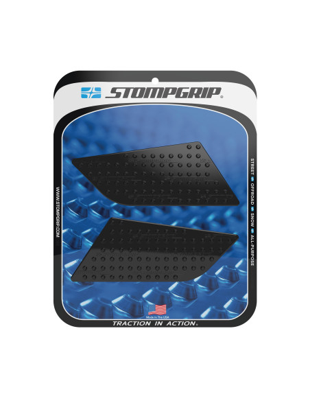 Grip adhésif de réservoir noir STOMPGRIP - SUZUKI GLADIUS / GLADIUS / SFV650 / SFV650 2009-15