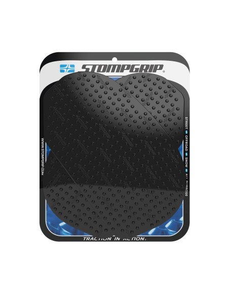 Grip adhésif de réservoir noir STOMPGRIP - SUZUKI GSX-R1000 2001-02 / GSX-R600 2001-03 / GSX-R750 / TL1000R 2000-03
