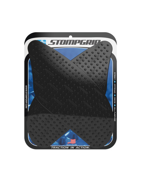 Grip adhésif de réservoir noir STOMPGRIP - SUZUKI GSX-R600 / GSX-R750 2004-05
