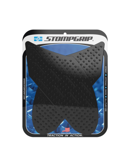 Grip adhésif de réservoir noir STOMPGRIP - SUZUKI GSX-R600 / GSX-R750 2006-07