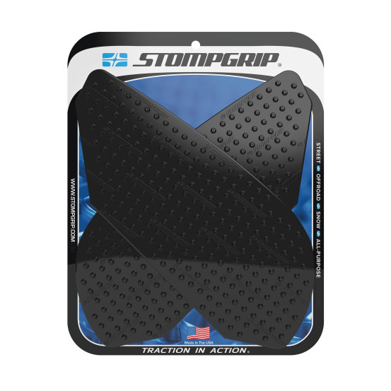 Grip adhésif de réservoir noir STOMPGRIP - TRIUMPH DAYTONA 675 2006-12 / DAYTONA 675R 2011-12 / STREET TRIPLE 2008-12