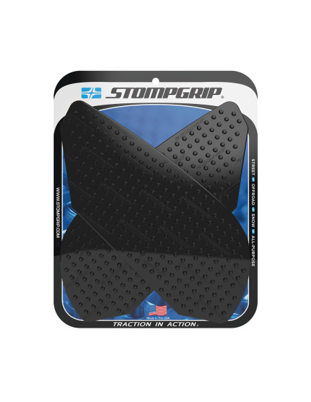 Grip adhésif de réservoir noir STOMPGRIP - TRIUMPH DAYTONA 675 2006-12 / DAYTONA 675R 2011-12 / STREET TRIPLE 2008-12
