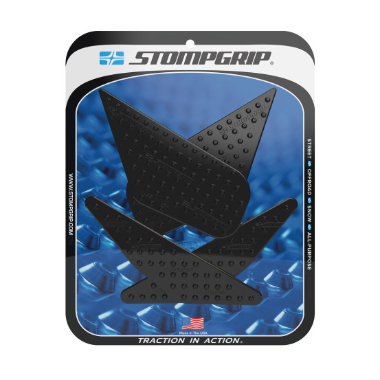 Grip adhésif de réservoir noir STOMPGRIP - TRIUMPH SPEED TRIPLE R 2016-17 / SPEED TRIPLE RS 2018-20 / SPEED TRIPLE S 2016-20