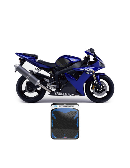 Grip adhésif de réservoir noir STOMPGRIP - YAMAHA YZF-R1 2002-03