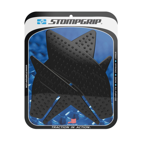 Grip adhésif de réservoir noir STOMPGRIP - YAMAHA YZF-R1 / YZF-R1M 2015-26 / YZF-R1S 2016-18