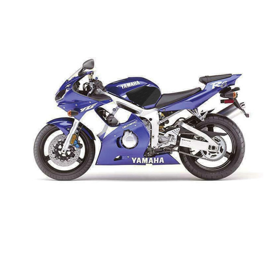 Grip adhésif de réservoir noir STOMPGRIP - YAMAHA YZF-R6 1999-02