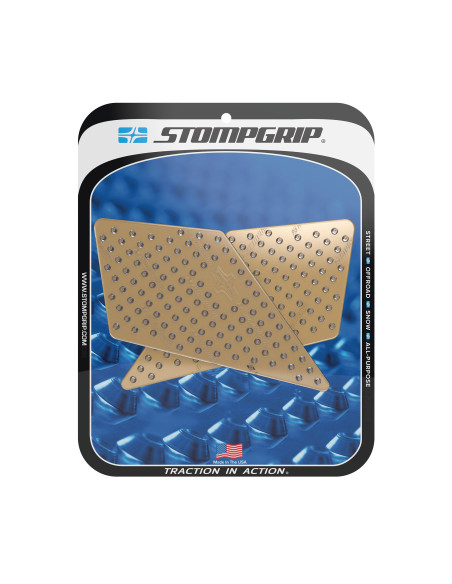 Grip adhésif de réservoir transparent STOMPGRIP - BMW F 800 GT 2013-18 / R 1200 GS 2013-16 / KTM ADVENTURE 2003-13