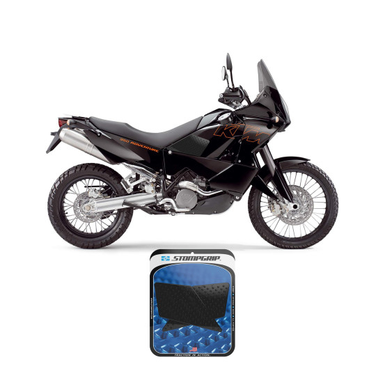 Grip adhésif de réservoir transparent STOMPGRIP - BMW F 800 GT 2013-18 / R 1200 GS 2013-16 / KTM ADVENTURE 2003-13