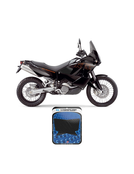 Grip adhésif de réservoir transparent STOMPGRIP - BMW F 800 GT 2013-18 / R 1200 GS 2013-16 / KTM ADVENTURE 2003-13