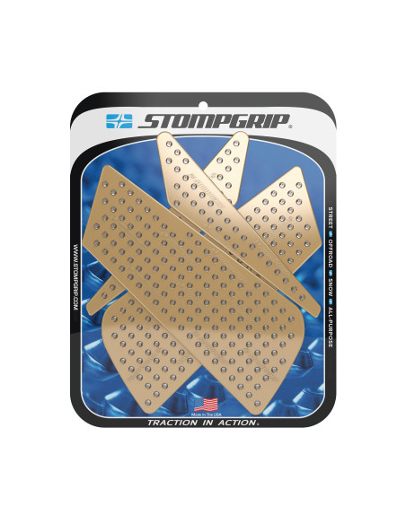 Grip adhésif de réservoir transparent STOMPGRIP - DUCATI 848 2008-13 / 1098 2007-08 / 1198 2009-11 / STREETFIGHTER 2009-13