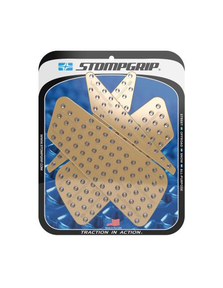 Grip adhésif de réservoir transparent STOMPGRIP - DUCATI 848 2008-13 / 1098 2007-08 / 1198 2009-11 / STREETFIGHTER 2009-13
