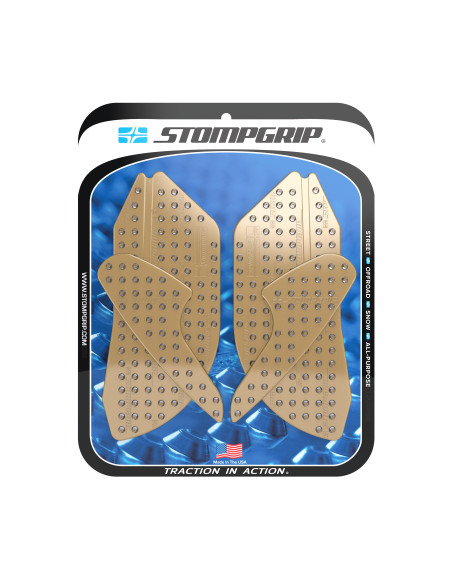 Grip adhésif de réservoir transparent STOMPGRIP - DUCATI 1199 PANIGALE 2012-14 / 1299 PANIGALE 2015-17 / 899 PANIGALE 2014-15