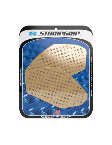 Grip adhésif de réservoir transparent STOMPGRIP - KAWASAKI NINJA 650 2017-26 / Z400 2019-24 / Z650 2017-26