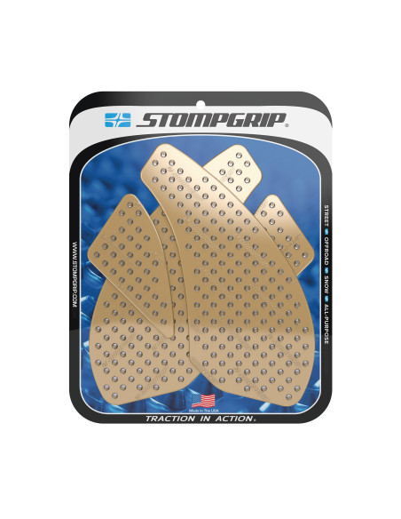 Grip adhésif de réservoir transparent STOMPGRIP - KAWASAKI NINJA ZX-6R 2007-08