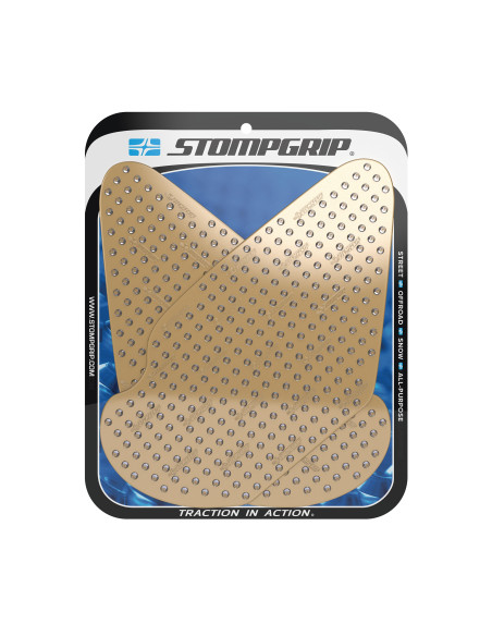 Grip adhésif de réservoir transparent STOMPGRIP - KAWASAKI NINJA ZX-6R 636 / NINJA ZX-6RR 600 2003-04 / ZZR 600 2005-08