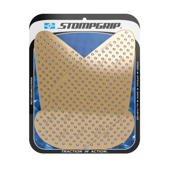 Grip adhésif de réservoir transparent STOMPGRIP - KAWASAKI NINJA ZX-6R 636 / NINJA ZX-6RR 600 2003-04 / ZZR 600 2005-08