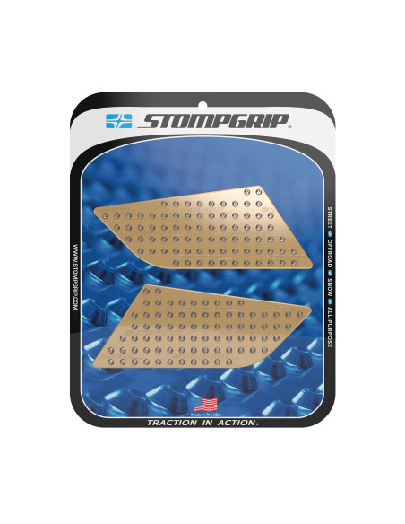 Grip adhésif de réservoir transparent STOMPGRIP - SUZUKI GLADIUS / SFV650 2009-15