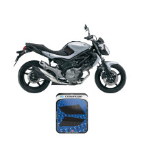 Grip adhésif de réservoir transparent STOMPGRIP - SUZUKI GLADIUS / SFV650 2009-15 2