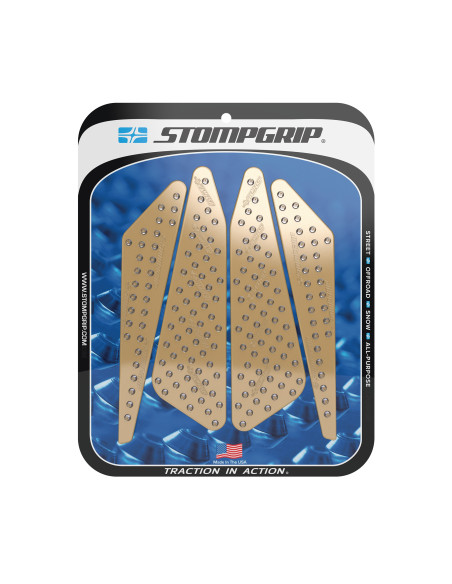 Grip adhésif de réservoir transparent STOMPGRIP - YAMAHA FZ-07 / MT-07 / MT-07 MOTO CAGE 2015-17