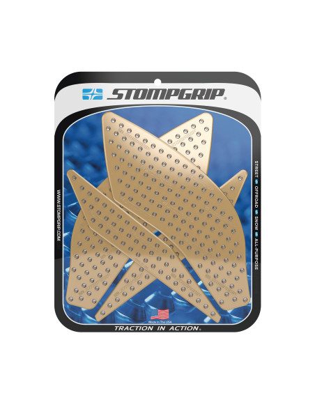 Grip adhésif de réservoir transparent STOMPGRIP - YAMAHA YZF-R1 / YZF-R1M 2015-26 / YZF-R1S 2016-18