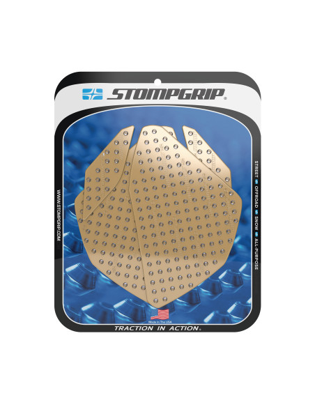 Grip adhésif de réservoir transparent STOMPGRIP - YAMAHA YZF-R25 / YZF-R3 2015-18
