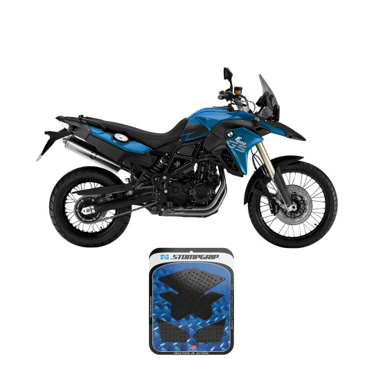 Grip adhésif de réservoir noir STOMPGRIP - BMW F 700 GS 2013-2018