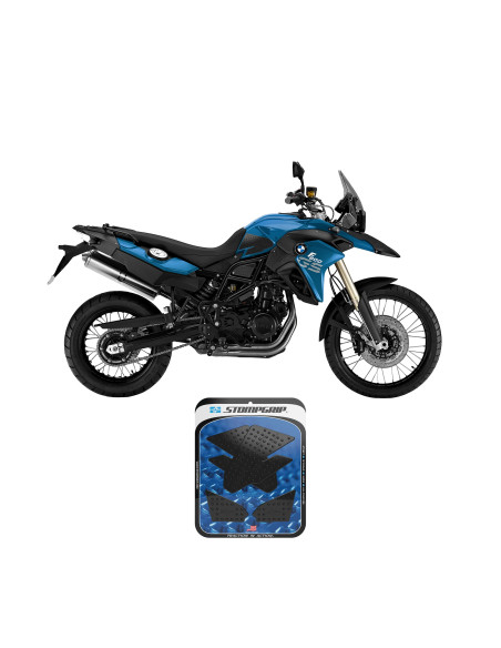 Grip adhésif de réservoir noir STOMPGRIP - BMW F 700 GS 2013-2018
