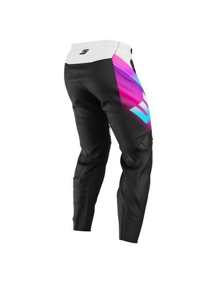 Pantalon cross enfant Shot 2027 Draw Rocket - Rose