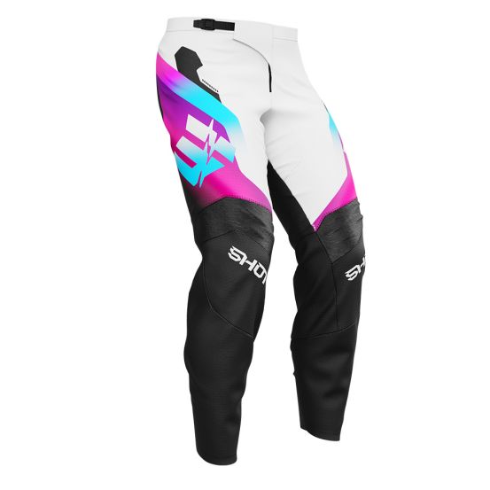 Pantalon cross enfant Shot 2027 Draw Rocket - Rose